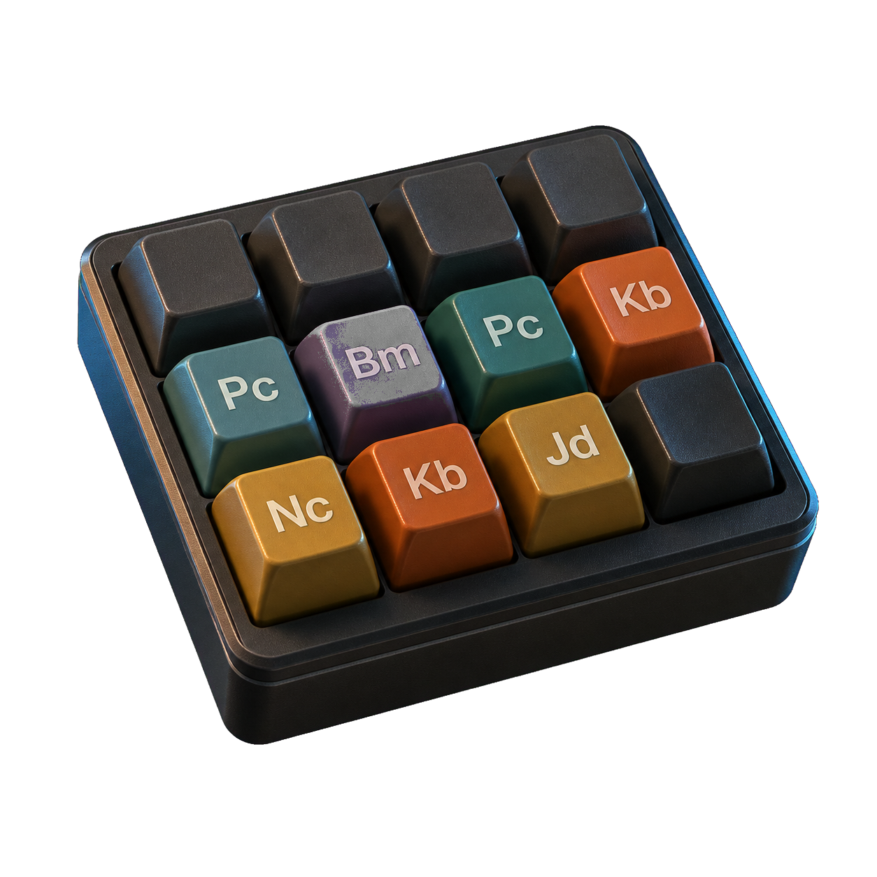 周期表キーボード — Buildの仮3Dレンダー