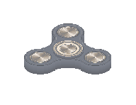 Smoke translucent spinner skin